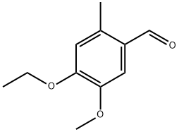 4-ethoxy-5-methoxy-2-methylbenzaldehyde Structure