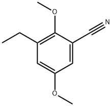 3-Ethyl-2,5-dimethoxybenzonitrile Structure