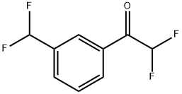 1-(3-(difluoromethyl)phenyl)-2,2-difluoroethanone Structure