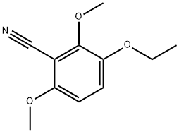 3-Ethoxy-2,6-dimethoxybenzonitrile Structure