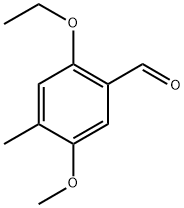 2-ethoxy-5-methoxy-4-methylbenzaldehyde Structure