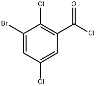 3-bromo-2,5-dichlorobenzoyl chloride Structure