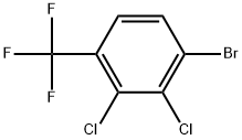 1-Bromo-2,3-dichloro-4-(trifluoromethyl)benzene Structure