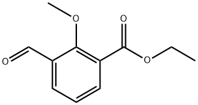 Ethyl 3-formyl-2-methoxybenzoate Structure