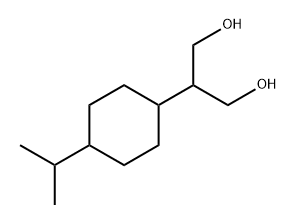 2-[4-(propan-2-yl)cyclohexyl]propane-1,3-diol Structure