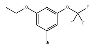 1-Bromo-3-ethoxy-5-(trifluoromethoxy)benzene Structure