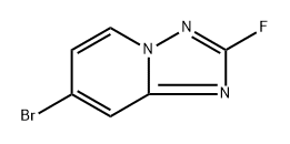 7-Bromo-2-fluoro-[1,2,4]triazolo[1,5-a]pyridine Structure