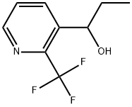 α-Ethyl-2-(trifluoromethyl)-3-pyridinemethanol Structure