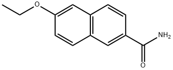 6-Ethoxy-2-naphthalenecarboxamide Structure