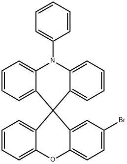 2′-Bromo-10-phenylspiro[acridine-9(10H),9′-[9H]xanthene] Structure