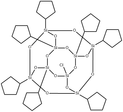 PSS-CHLORO-HEPTACYCLOPENTYL SUBSTITUTED& 구조식 이미지