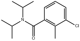 3-Chloro-2-methyl-N,N-bis(1-methylethyl)benzamide 구조식 이미지