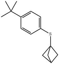 bicyclo[1.1.1]pentan-1-yl(4-(tert-butyl)phenyl)sulfane Structure