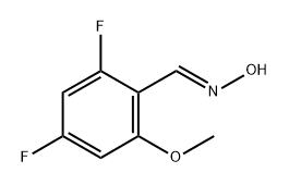 2,4-Difluoro-6-methoxybenzaldehyde oxime Structure