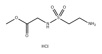 methyl 2-(2-aminoethanesulfonamido)acetate
hydrochloride Structure