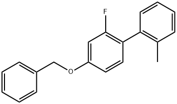 4-(Benzyloxy)-2-fluoro-2'-methyl-1,1'-biphenyl Structure