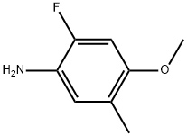 2-Fluoro-4-methoxy-5-methylbenzenamine Structure