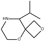 9-Isopropyl-2,5-dioxa-8-azaspiro[3.5]nonane Structure