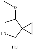 7-methoxy-5-azaspiro[2.4]heptane hydrochloride Structure