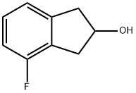 4-fluoro-2,3-dihydro-1H-inden-2-ol Structure