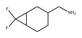 C-(7,7-Difluoro-bicyclo[4.1.0]hept-3-yl)-methylamine Structure