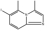 6-iodo-3,5-dimethylimidazo[1,2-a]pyridine Structure