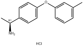 1-(4-(m-tolyloxy)phenyl)ethan-1-amine Structure