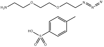 Azido-PEG2-Amine.Tos-OH Structure