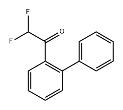 1-([1,1'-Biphenyl]-2-yl)-2,2-difluoroethanone Structure