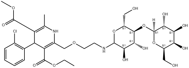 Amlodipine N-Lactoside Structure