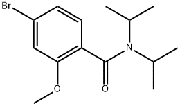 4-Bromo-2-methoxy-N,N-bis(1-methylethyl)benzamide Structure