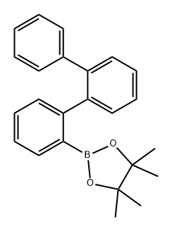 4,4,5,5-Tetramethyl-2-[1,1′:2′,1′′-terphenyl]-2-yl-1,3,2-dioxaborolane Structure