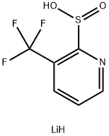 lithium(1+) ion 3-(trifluoromethyl)pyridine-2-sulfinate Structure