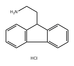 2-(9H-fluoren-9-yl)ethan-1-amine hydrochloride Structure