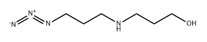 3-((3-azidopropyl)amino)propan-1-ol Structure