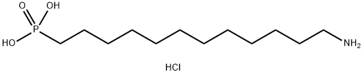 12-Aminododecylphosphonic acid hydrochloride, 95%, Structure