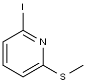 2-Iodo-6-(methylthio)pyridine Structure