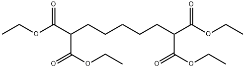 2,2,8,8-Nonanetetracarboxylic acid, 1,2,8,9-tetraethyl ester Structure