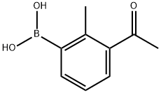 (3-acetyl-2-methylphenyl)boronic acid Structure