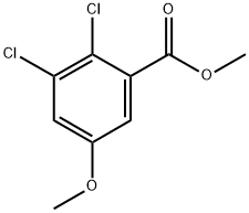 Methyl 2,3-dichloro-5-methoxybenzoate 구조식 이미지