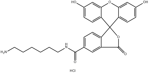 5-FAM amine HCl Structure