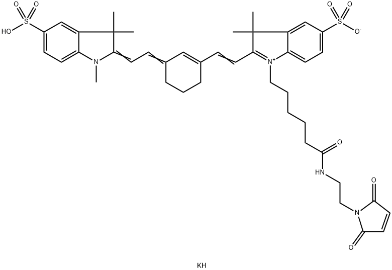 Sulfo Cy7 Maleimide Structure