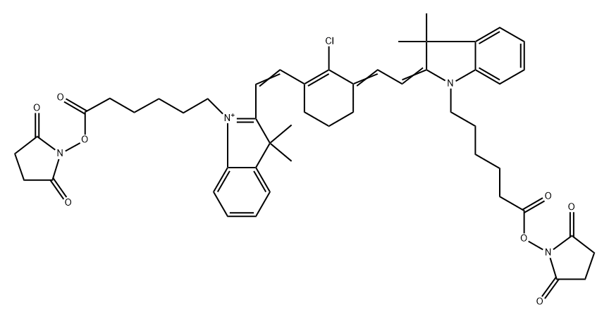 CY7 BIS NHS ESTER 구조식 이미지