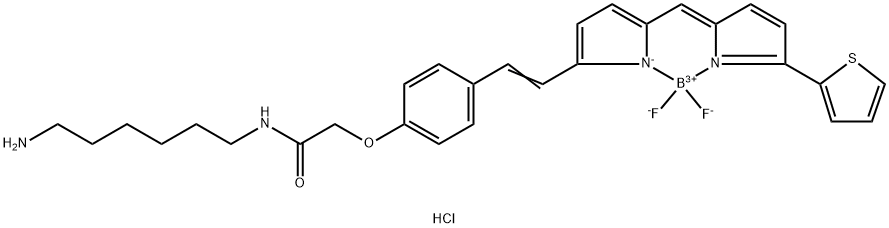 BDP 630/650 amine Structure