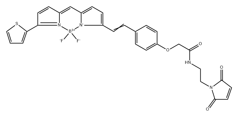 BDP 630/650 maleimide Structure