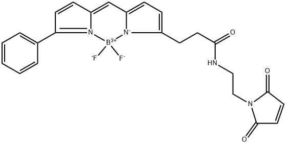 BDP R6G maleimide Structure