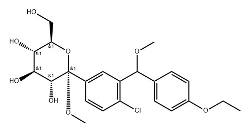 Dapagliflozin-022 Structure