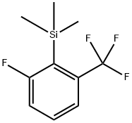 (2-fluoro-6-(trifluoromethyl)phenyl)trimethylsilane Structure