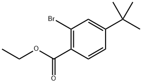 Ethyl 2-bromo-4-(tert-butyl)benzoate Structure