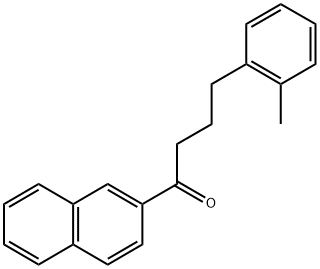 1-(naphthalen-2-yl)-4-(o-tolyl)butan-1-one Structure